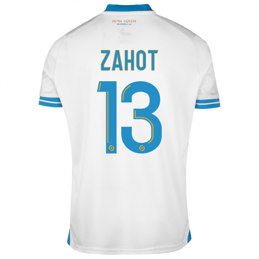 Niño Camiseta Sarah Zahot #13 Blanco 1ª Equipación 2023/24 La Camisa Argentina