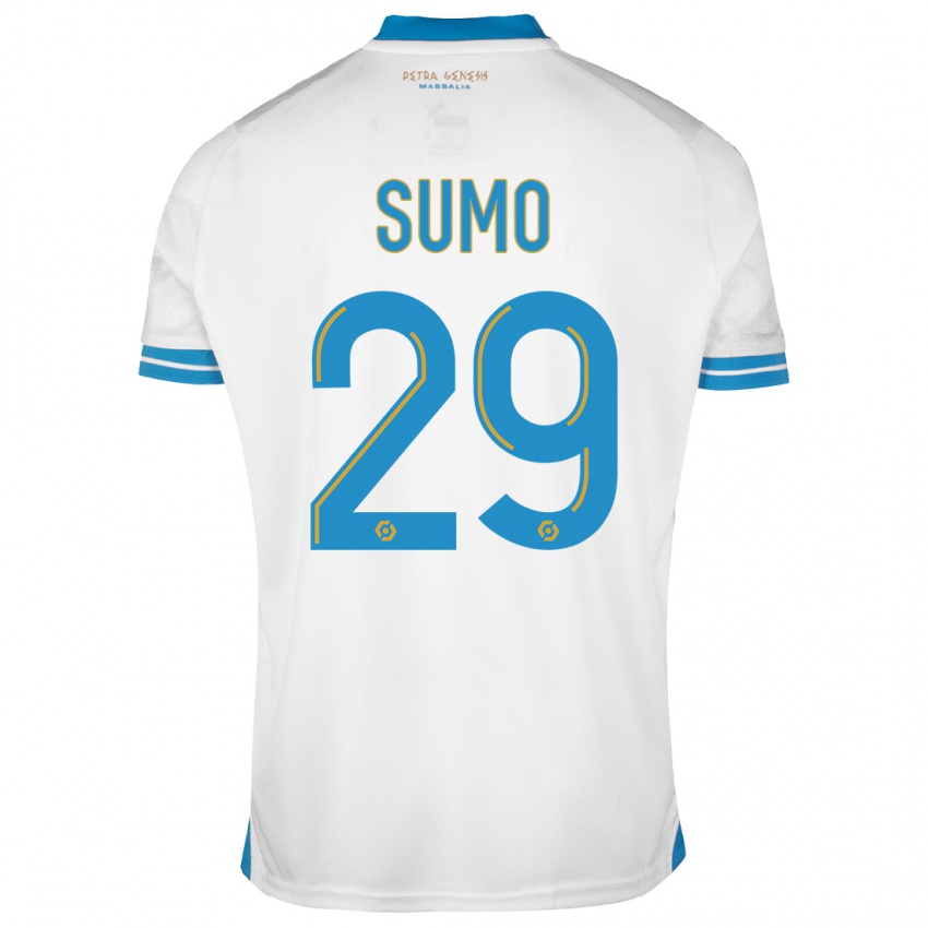 Niño Camiseta Eva Sumo #29 Blanco 1ª Equipación 2023/24 La Camisa Argentina