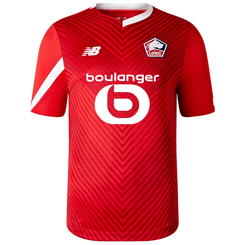 Niño Camiseta Ismail Bouleghcha #0 Rojo 1ª Equipación 2023/24 La Camisa Argentina