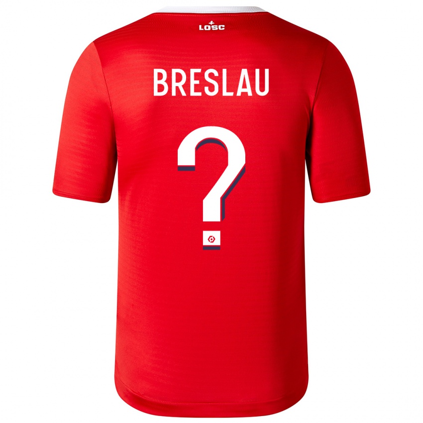 Niño Camiseta Jessy Breslau #0 Rojo 1ª Equipación 2023/24 La Camisa Argentina