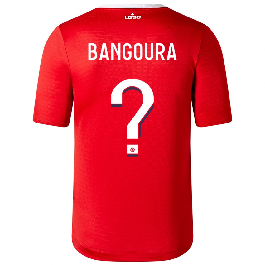 Niño Camiseta Abdoulaye Zakha Bangoura #0 Rojo 1ª Equipación 2023/24 La Camisa Argentina