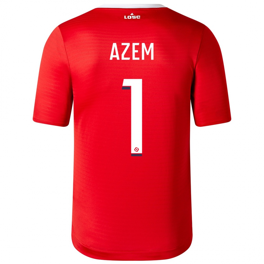 Niño Camiseta Floriane Azem #1 Rojo 1ª Equipación 2023/24 La Camisa Argentina