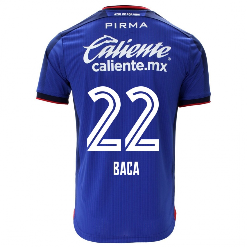 Niño Camiseta Rafael Baca #22 Azul 1ª Equipación 2023/24 La Camisa Argentina