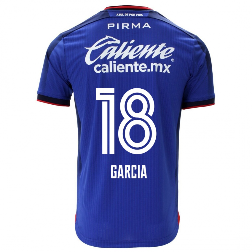 Niño Camiseta Diana Garcia #18 Azul 1ª Equipación 2023/24 La Camisa Argentina