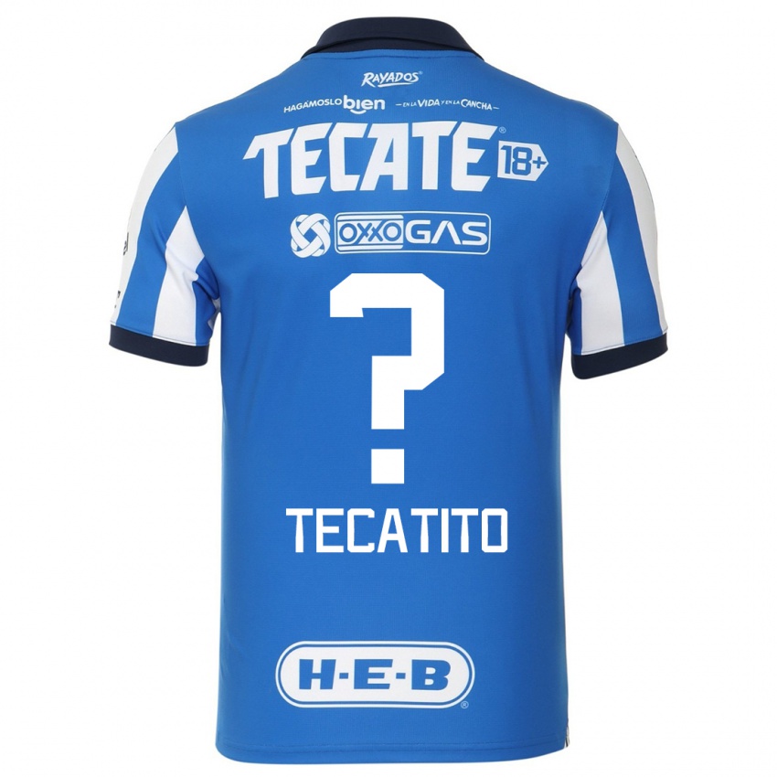 Niño Camiseta Tecatito #0 Azul Blanco 1ª Equipación 2023/24 La Camisa Argentina