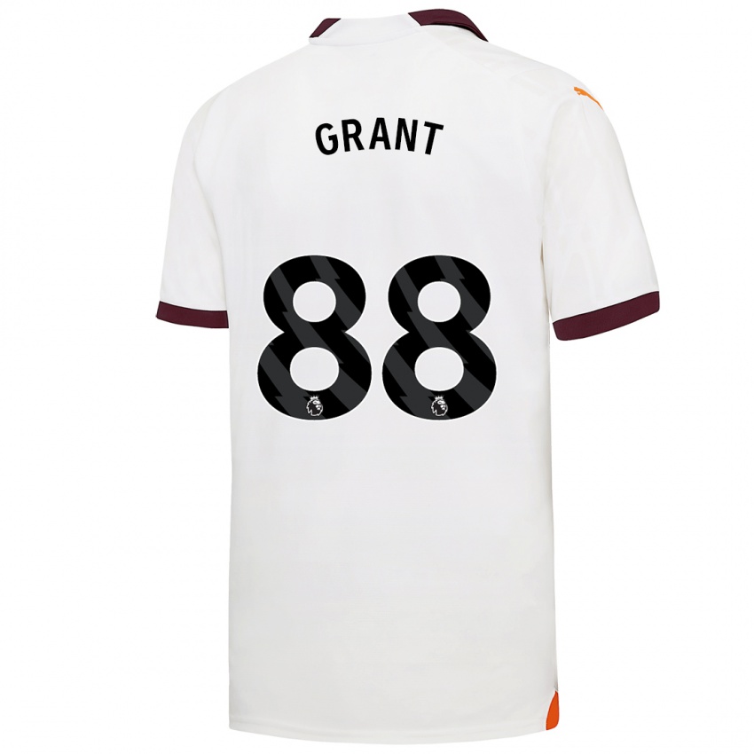 Niño Camiseta True Grant #88 Blanco 2ª Equipación 2023/24 La Camisa Argentina