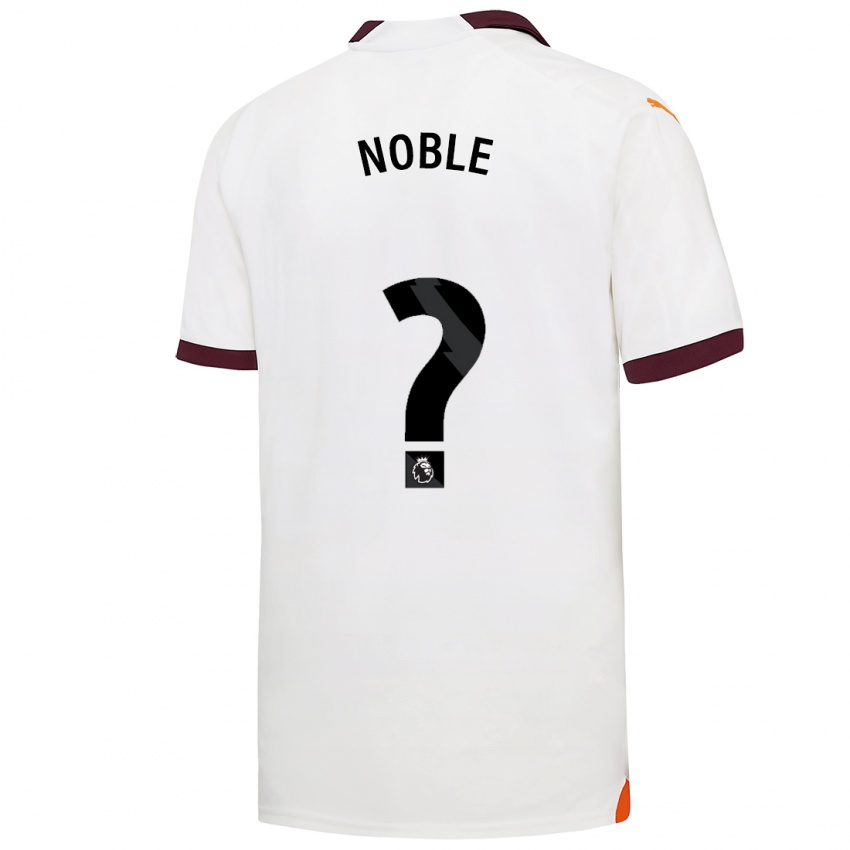 Niño Camiseta Kian Noble #0 Blanco 2ª Equipación 2023/24 La Camisa Argentina