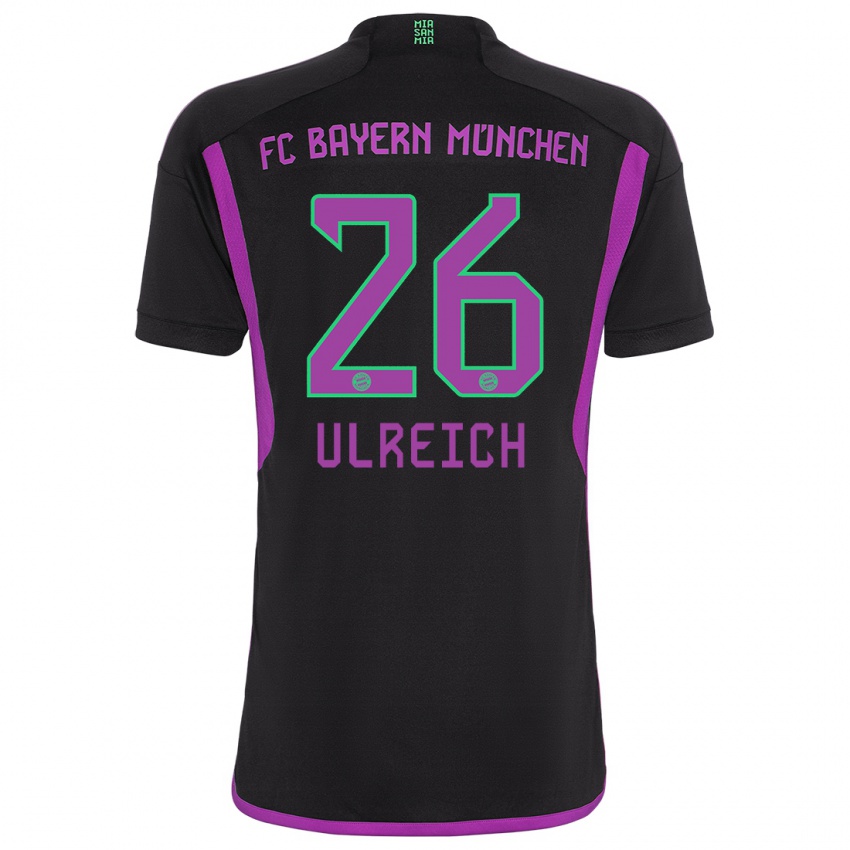 Niño Camiseta Sven Ulreich #26 Negro 2ª Equipación 2023/24 La Camisa Argentina