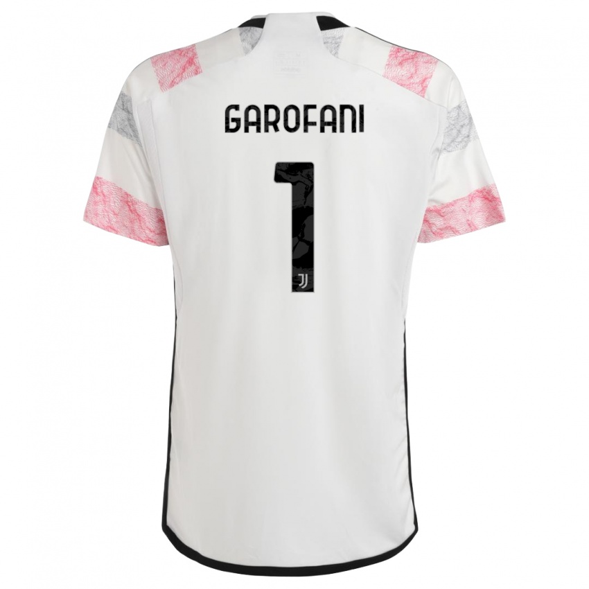 Niño Camiseta Giovanni Garofani #1 Blanco Rosa 2ª Equipación 2023/24 La Camisa Argentina