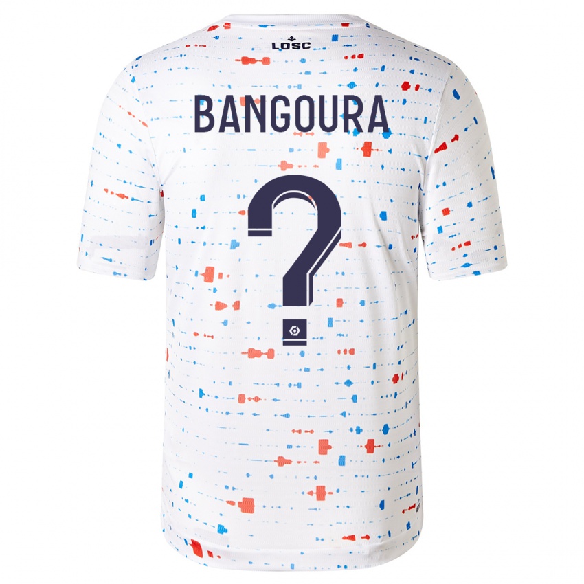 Niño Camiseta Abdoulaye Zakha Bangoura #0 Blanco 2ª Equipación 2023/24 La Camisa Argentina