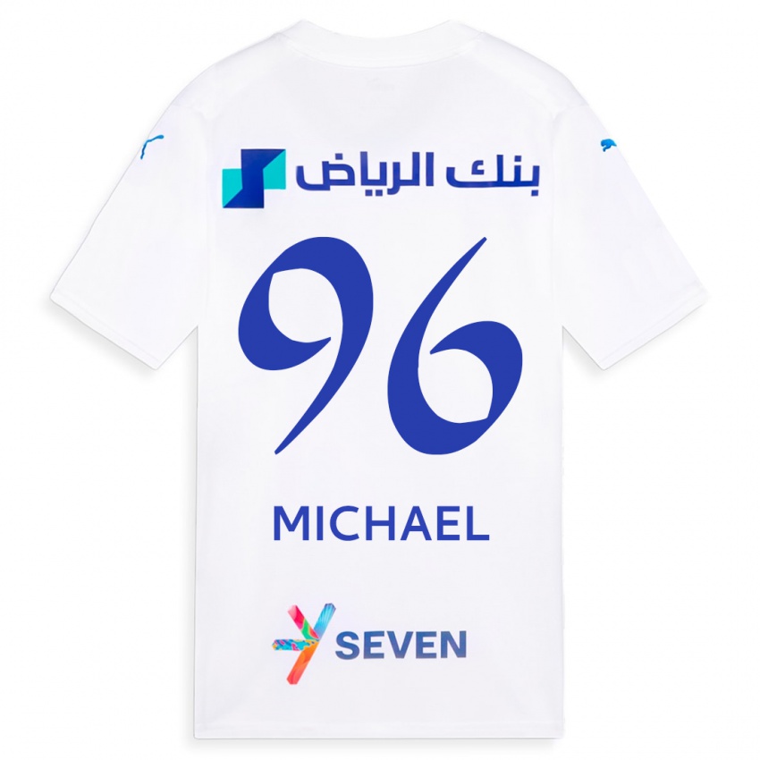 Niño Camiseta Michael #96 Blanco 2ª Equipación 2023/24 La Camisa Argentina