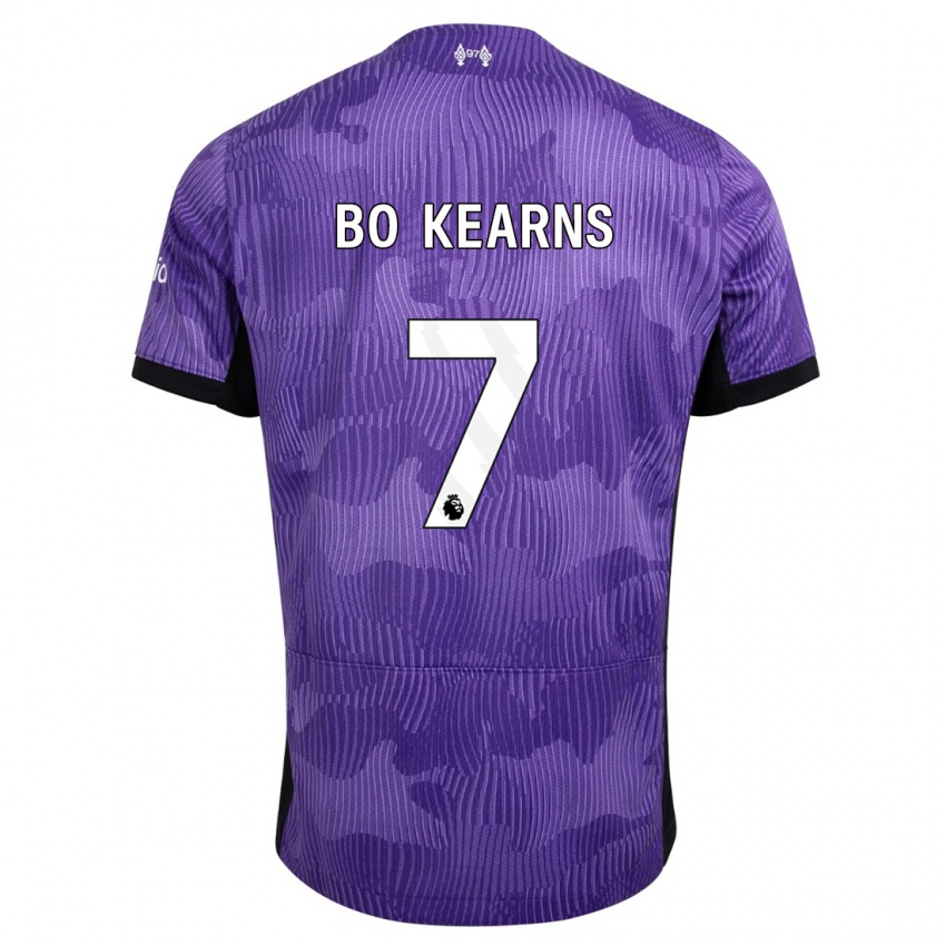 Niño Camiseta Missy Bo Kearns #7 Púrpura Equipación Tercera 2023/24 La Camisa Argentina