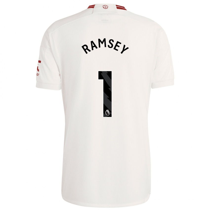 Niño Camiseta Emily Ramsey #1 Blanco Equipación Tercera 2023/24 La Camisa Argentina