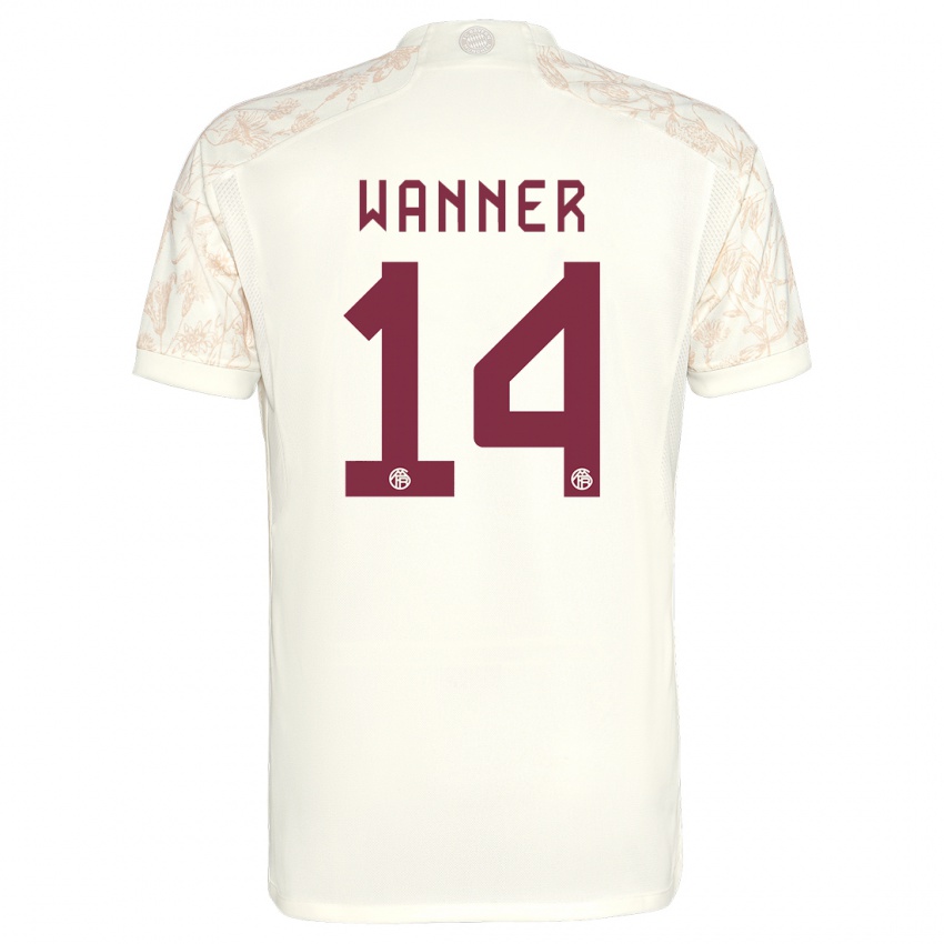 Niño Camiseta Paul Wanner #14 Blanquecino Equipación Tercera 2023/24 La Camisa Argentina