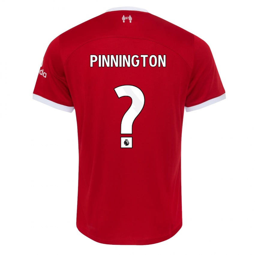 Hombre Camiseta Carter Pinnington #0 Rojo 1ª Equipación 2023/24 La Camisa Argentina