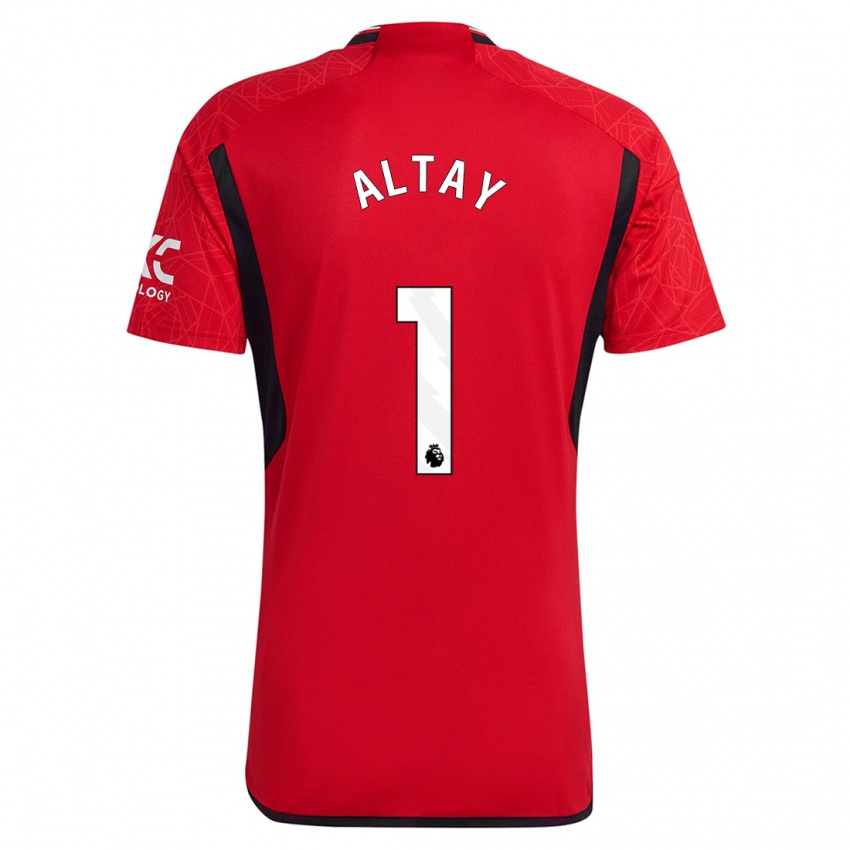 Hombre Camiseta Altay Bayindir #1 Rojo 1ª Equipación 2023/24 La Camisa Argentina