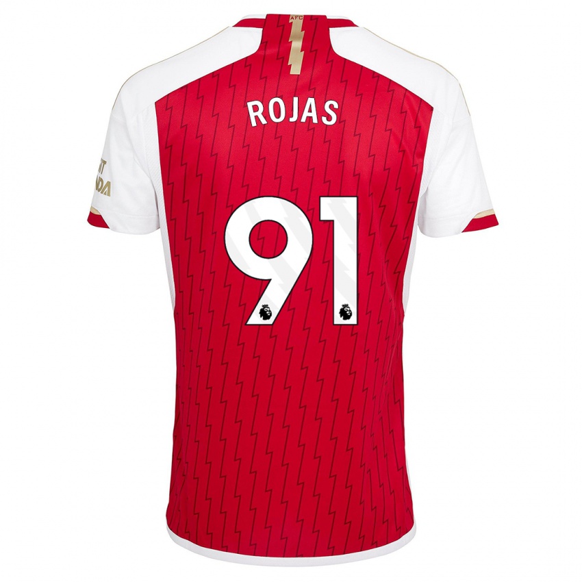 Hombre Camiseta Alexei Rojas #91 Rojo 1ª Equipación 2023/24 La Camisa Argentina