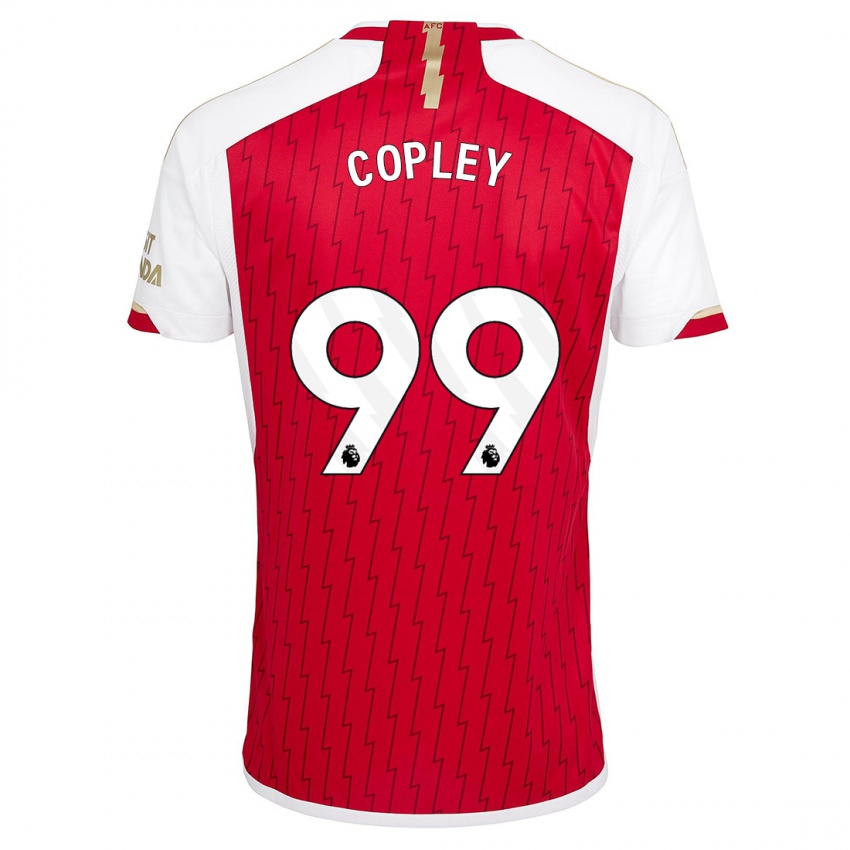 Hombre Camiseta Louie Copley #99 Rojo 1ª Equipación 2023/24 La Camisa Argentina