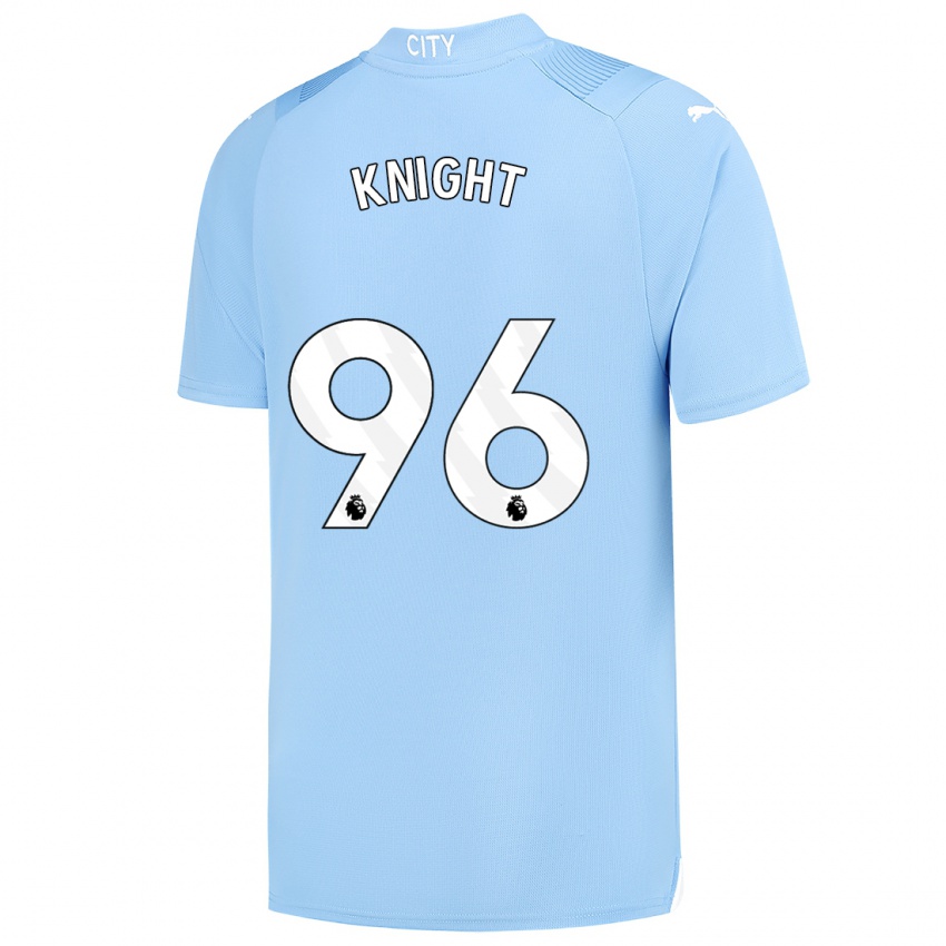 Hombre Camiseta Ben Knight #96 Azul Claro 1ª Equipación 2023/24 La Camisa Argentina