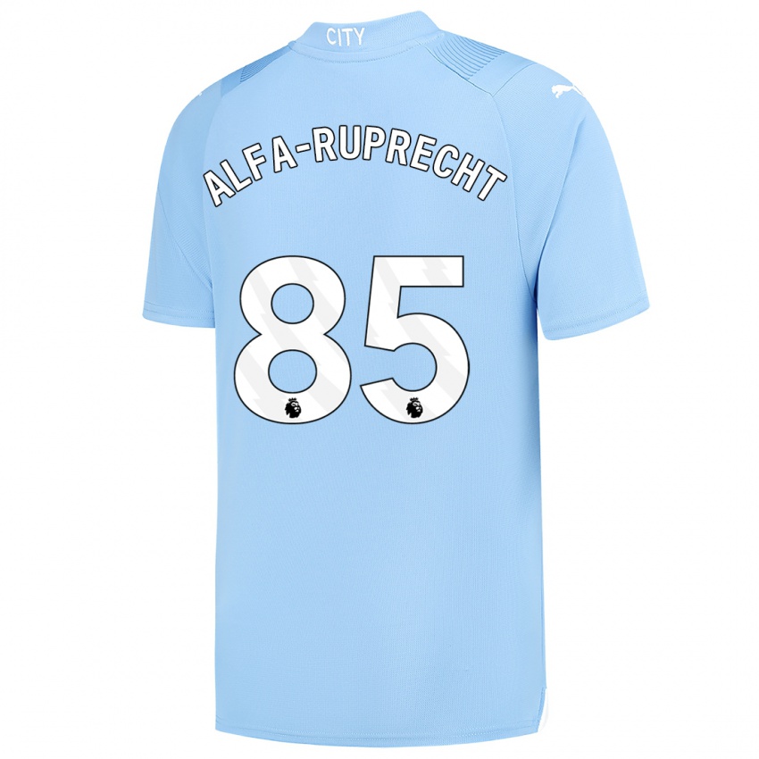 Hombre Camiseta Farid Alfa-Ruprecht #85 Azul Claro 1ª Equipación 2023/24 La Camisa Argentina