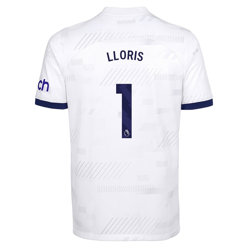 Hombre Camiseta Hugo Lloris #1 Blanco 1ª Equipación 2023/24 La Camisa Argentina