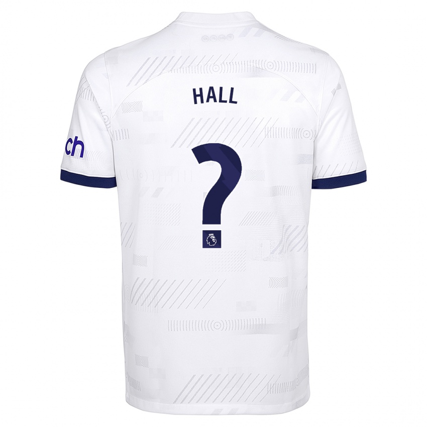 Hombre Camiseta Tyrese Hall #0 Blanco 1ª Equipación 2023/24 La Camisa Argentina