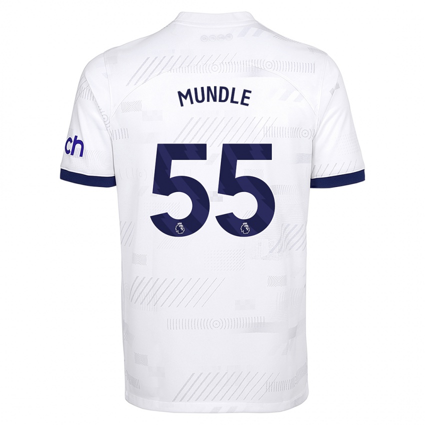 Hombre Camiseta Romaine Mundle #55 Blanco 1ª Equipación 2023/24 La Camisa Argentina