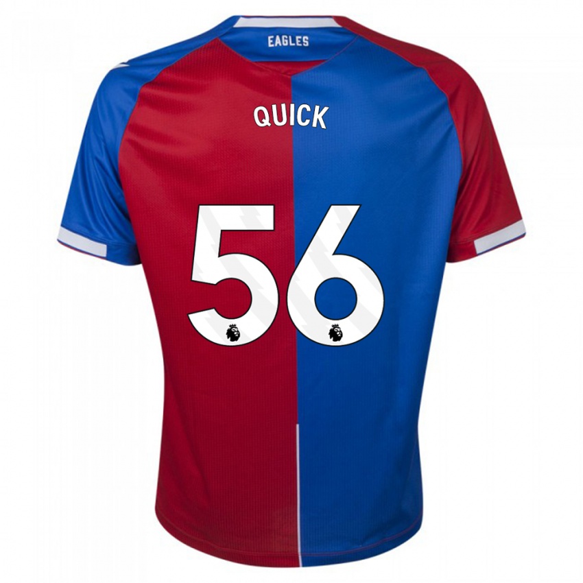 Hombre Camiseta Daniel Quick #56 Rojo Azul 1ª Equipación 2023/24 La Camisa Argentina