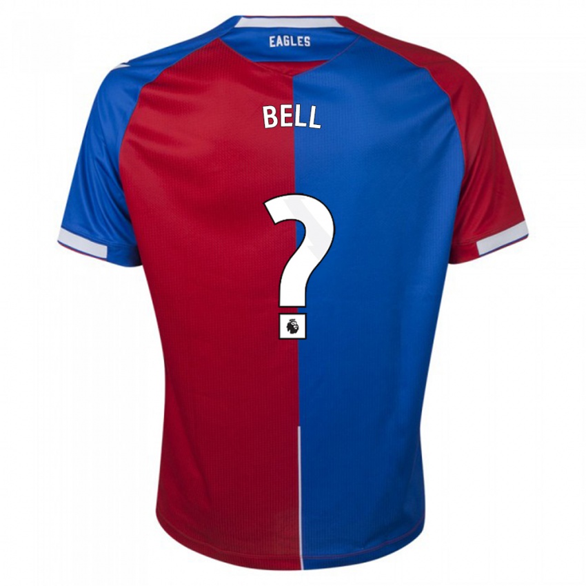 Hombre Camiseta Freddie Bell #0 Rojo Azul 1ª Equipación 2023/24 La Camisa Argentina