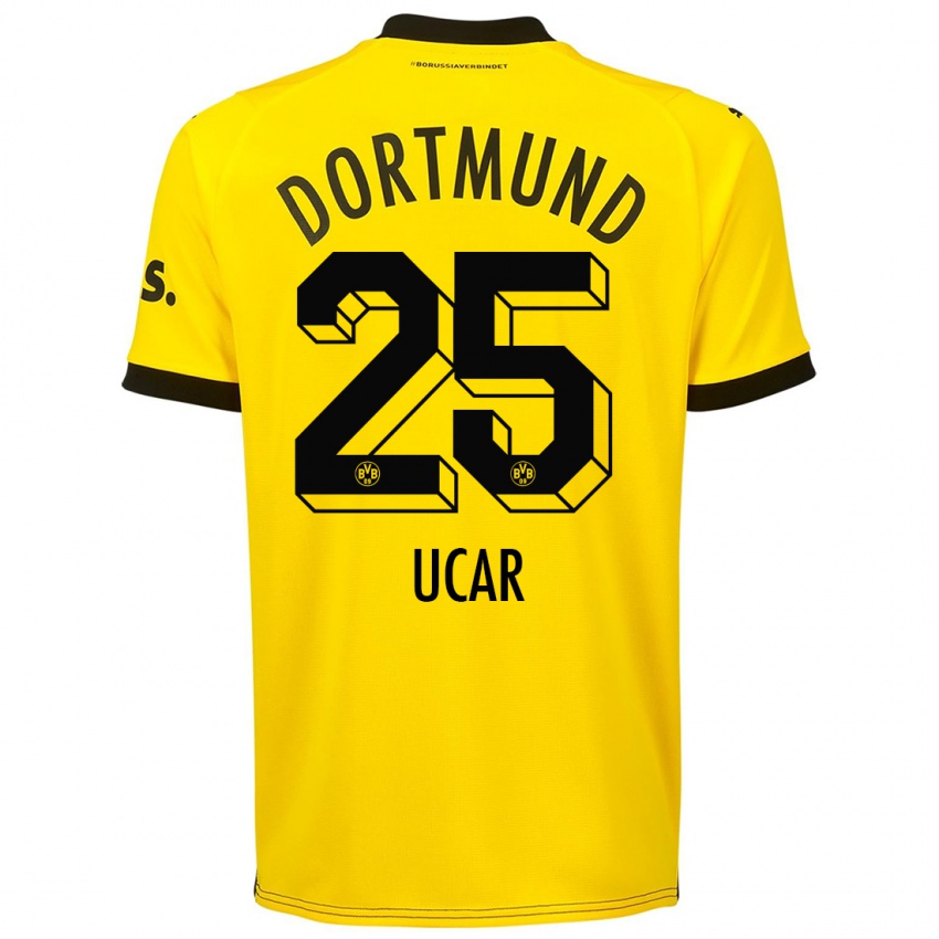 Hombre Camiseta Leys Ucar #25 Amarillo 1ª Equipación 2023/24 La Camisa Argentina