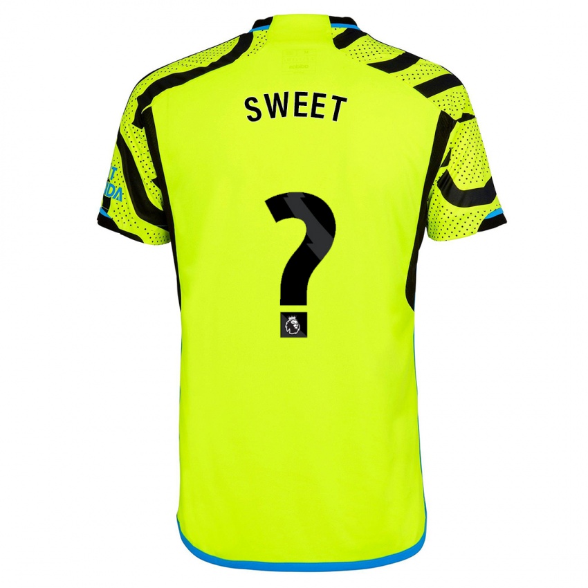 Hombre Camiseta Will Sweet #0 Amarillo 2ª Equipación 2023/24 La Camisa Argentina