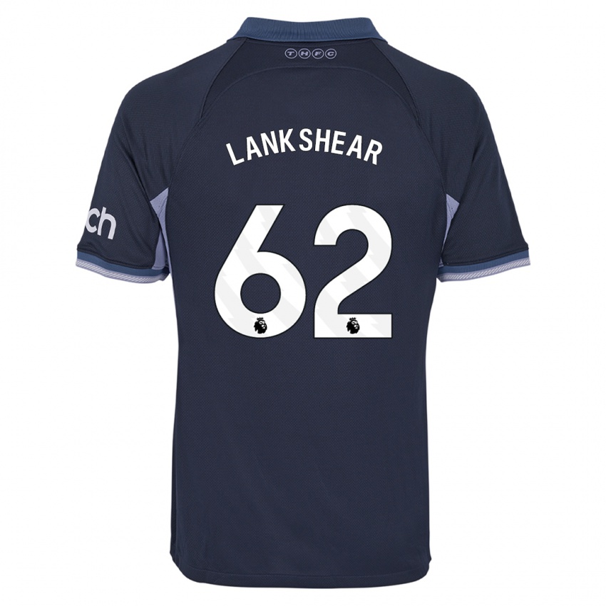 Hombre Camiseta Will Lankshear #62 Azul Oscuro 2ª Equipación 2023/24 La Camisa Argentina