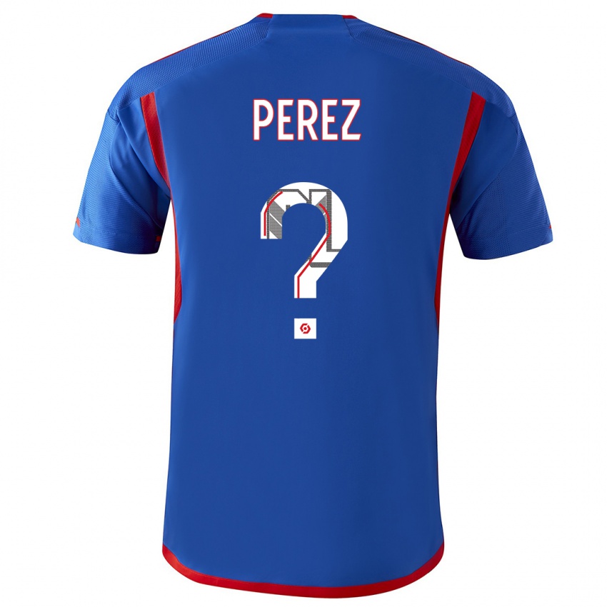 Hombre Camiseta Axel Perez #0 Azul Rojo 2ª Equipación 2023/24 La Camisa Argentina