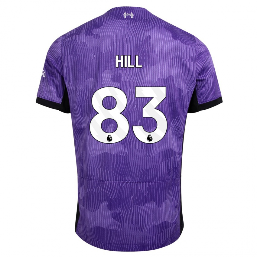 Hombre Camiseta Tom Hill #83 Púrpura Equipación Tercera 2023/24 La Camisa Argentina