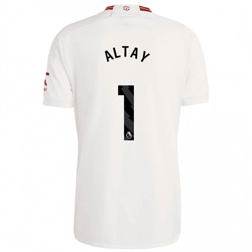 Hombre Camiseta Altay Bayindir #1 Blanco Equipación Tercera 2023/24 La Camisa Argentina