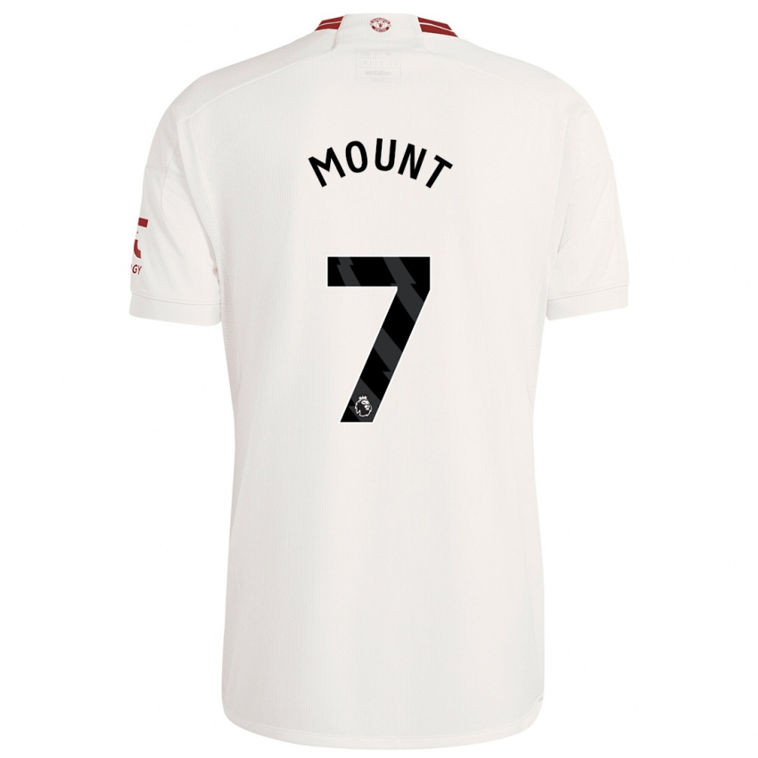 Hombre Camiseta Mason Mount #7 Blanco Equipación Tercera 2023/24 La Camisa Argentina