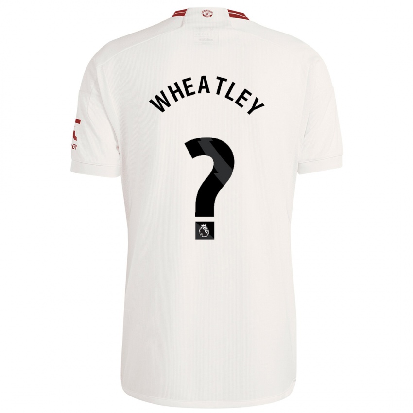 Hombre Camiseta Ethan Wheatley #0 Blanco Equipación Tercera 2023/24 La Camisa Argentina