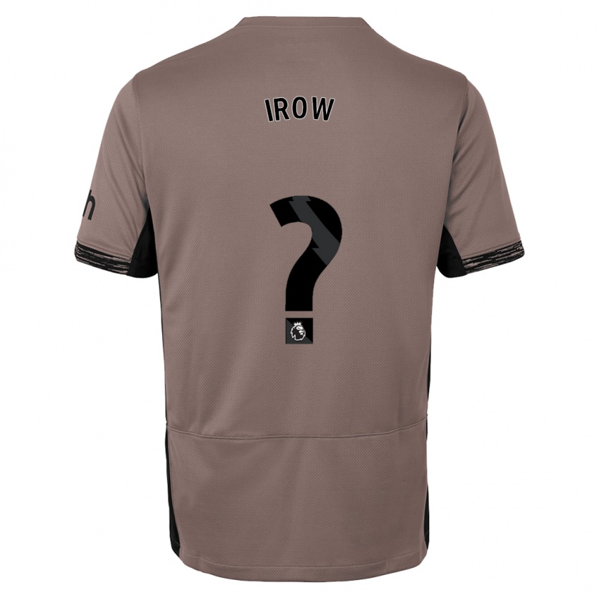Hombre Camiseta Oliver Irow #0 Beige Obscuro Equipación Tercera 2023/24 La Camisa Argentina