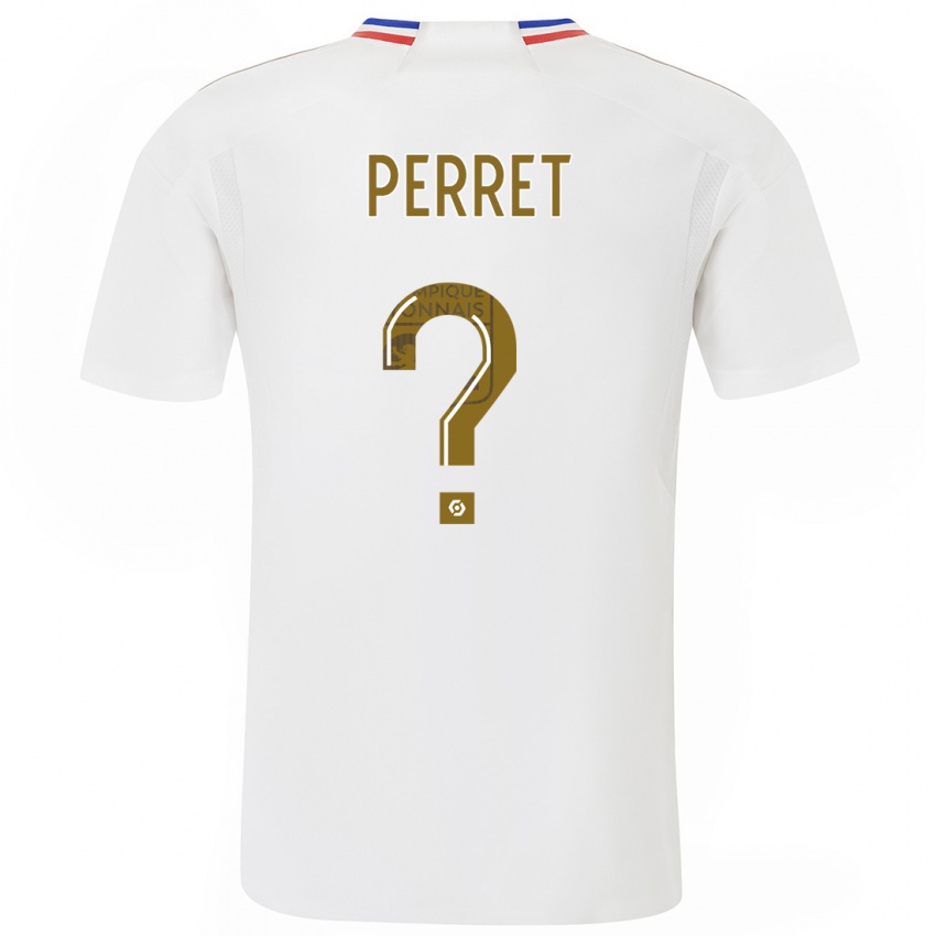 Mujer Camiseta Romain Perret #0 Blanco 1ª Equipación 2023/24 La Camisa Argentina