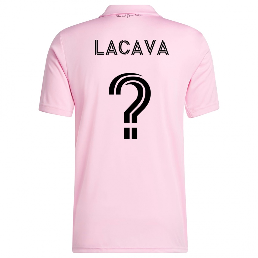 Mujer Camiseta Jake Lacava #0 Rosa 1ª Equipación 2023/24 La Camisa Argentina