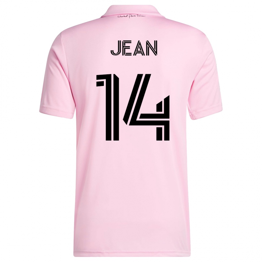 Mujer Camiseta Corentin Jean #14 Rosa 1ª Equipación 2023/24 La Camisa Argentina
