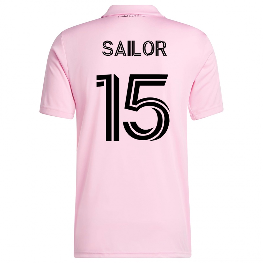 Mujer Camiseta Ryan Sailor #15 Rosa 1ª Equipación 2023/24 La Camisa Argentina