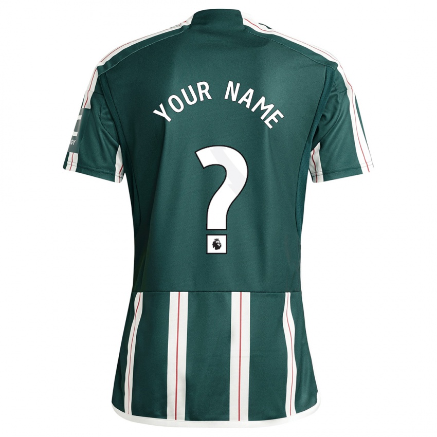 Mujer Camiseta Su Nombre #0 Verde Oscuro 2ª Equipación 2023/24 La Camisa Argentina