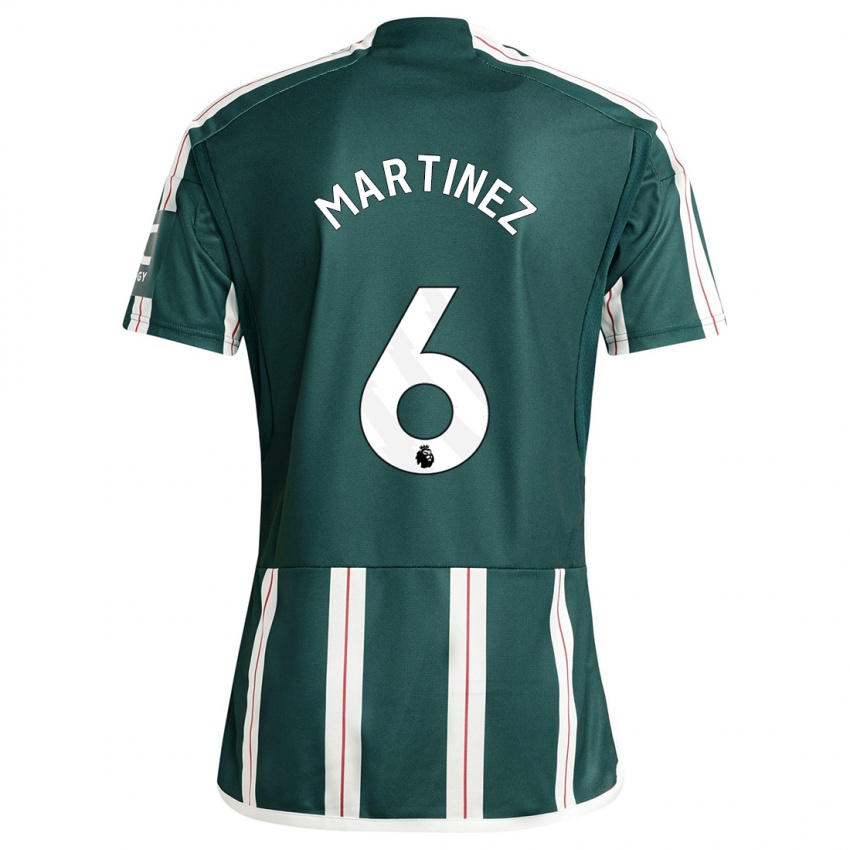 Mujer Camiseta Lisandro Martínez #6 Verde Oscuro 2ª Equipación 2023/24 La Camisa Argentina