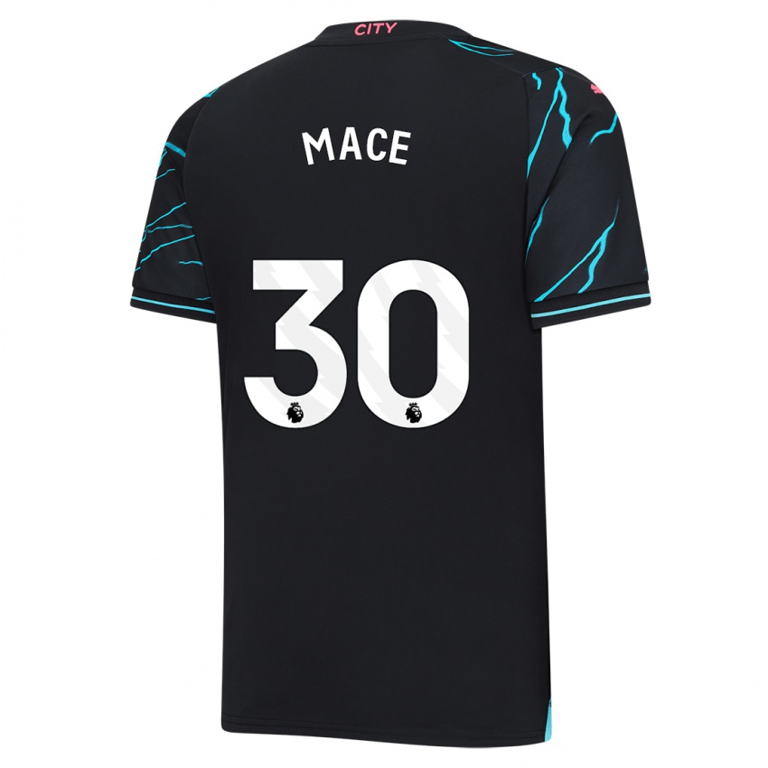 Mujer Camiseta Ruby Mace #30 Azul Oscuro Equipación Tercera 2023/24 La Camisa Argentina