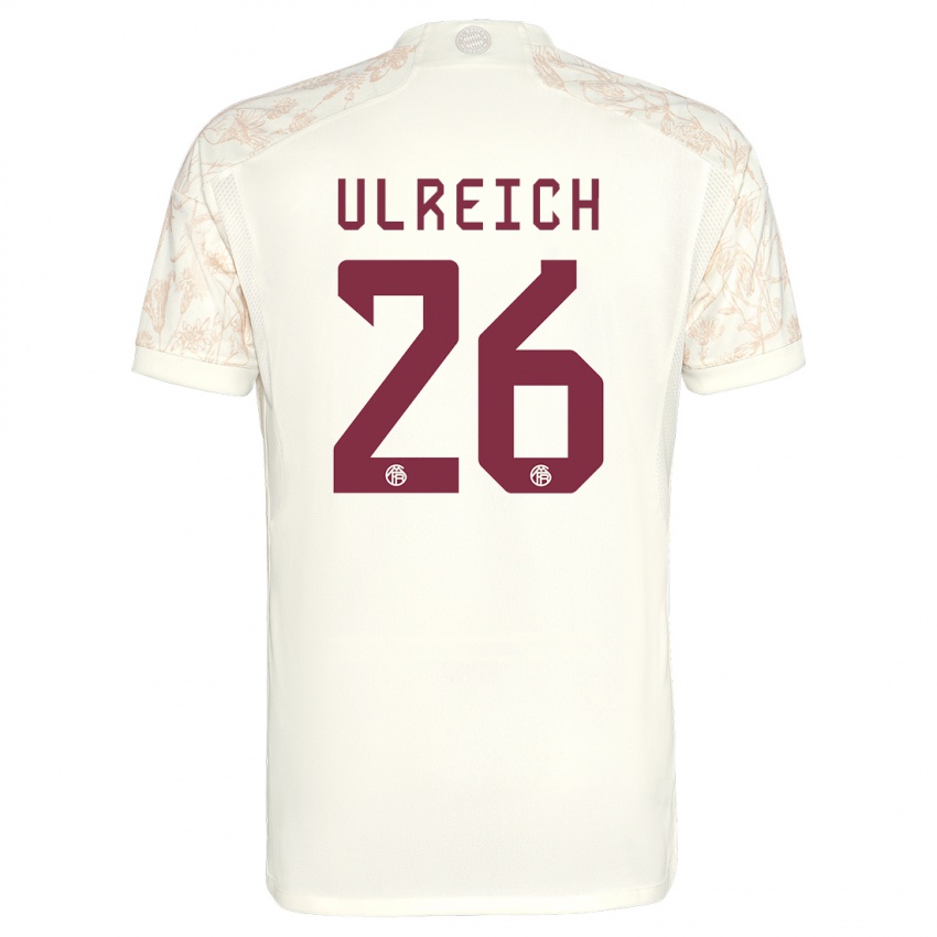 Mujer Camiseta Sven Ulreich #26 Blanquecino Equipación Tercera 2023/24 La Camisa Argentina