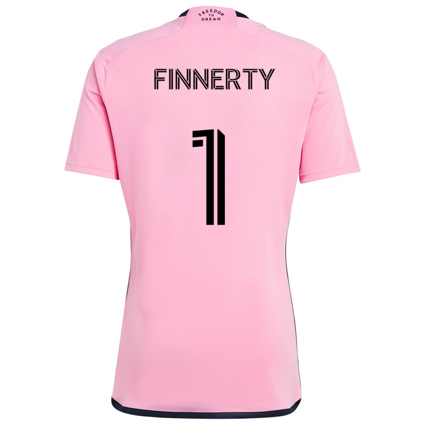 Niño Camiseta Owen Finnerty #1 Rosa 1ª Equipación 2024/25 La Camisa Argentina