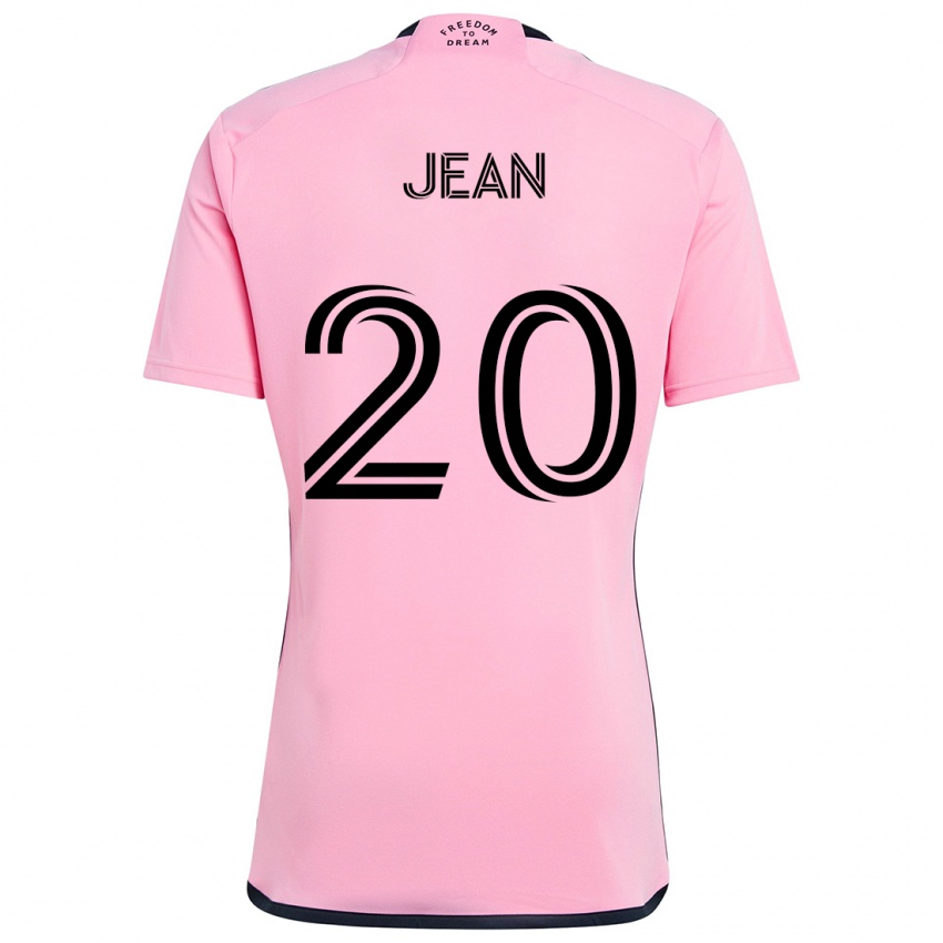 Niño Camiseta Corentin Jean #20 Rosa 1ª Equipación 2024/25 La Camisa Argentina