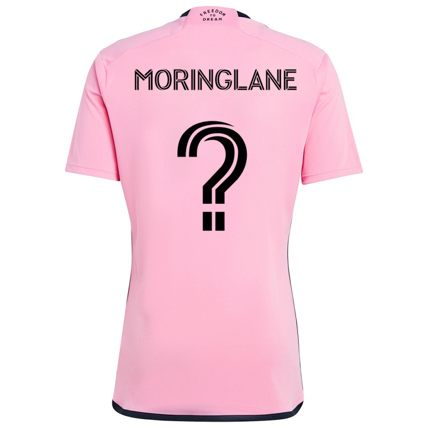 Niño Camiseta Luis Moringlane #0 Rosa 1ª Equipación 2024/25 La Camisa Argentina