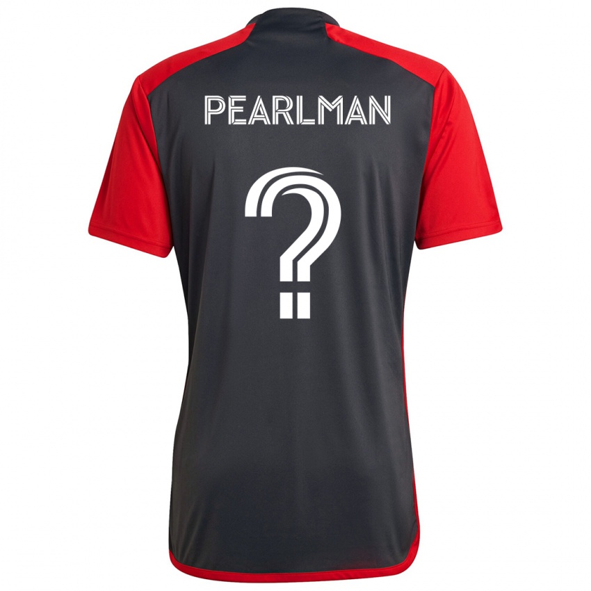 Niño Camiseta Adam Pearlman #0 Rojo Grayn 1ª Equipación 2024/25 La Camisa Argentina